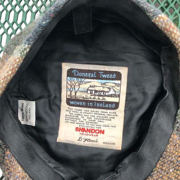 Authentic Donegal Tweed Irish Wool Newsboy Cap - Picture 2 of 4